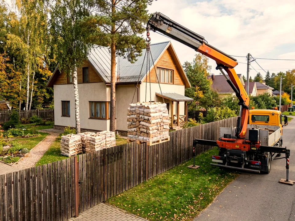 Круговая поленница holzhausen, Андреевка, проезд Спортивная, 12